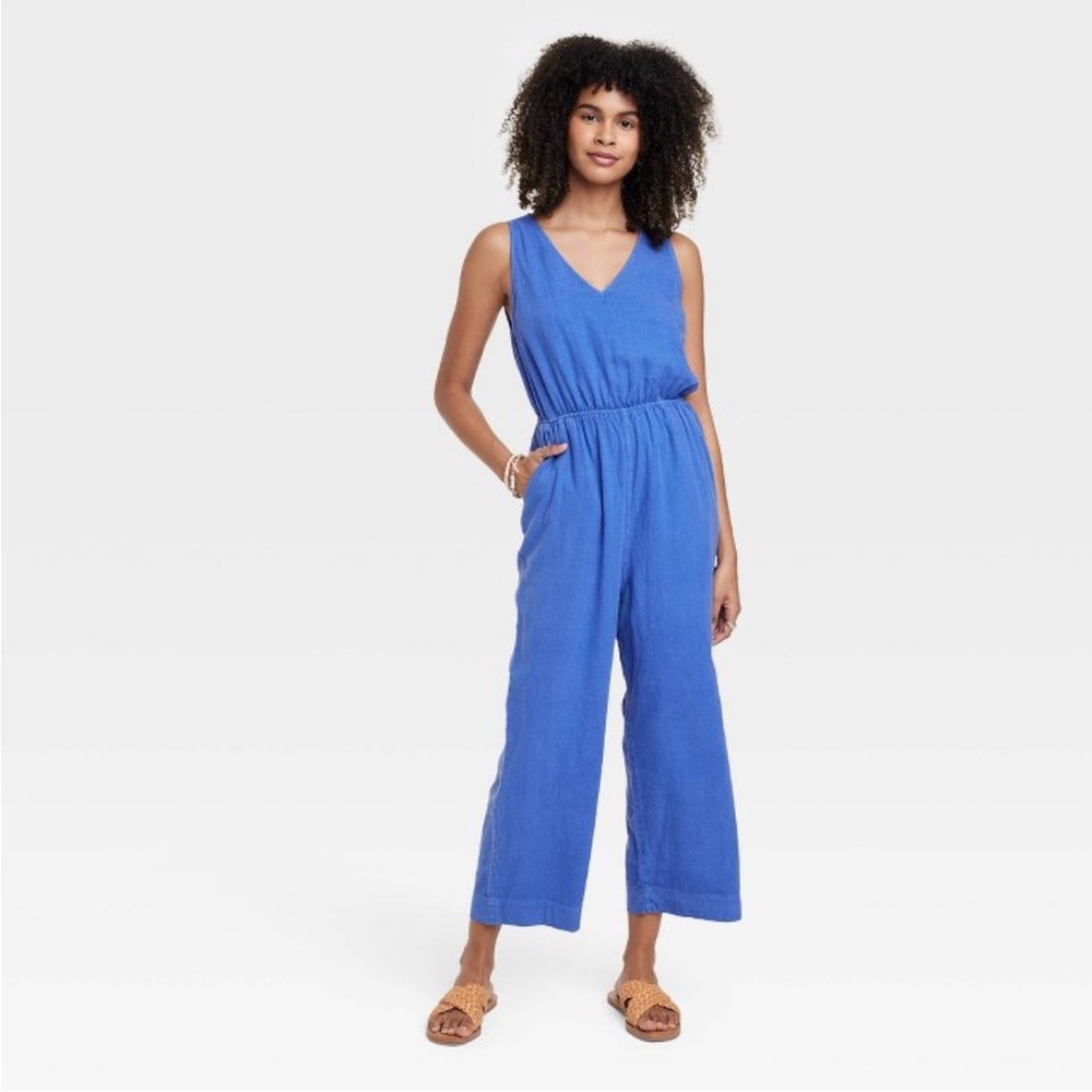 Universal Thread Target Blue Jumpsuit XS